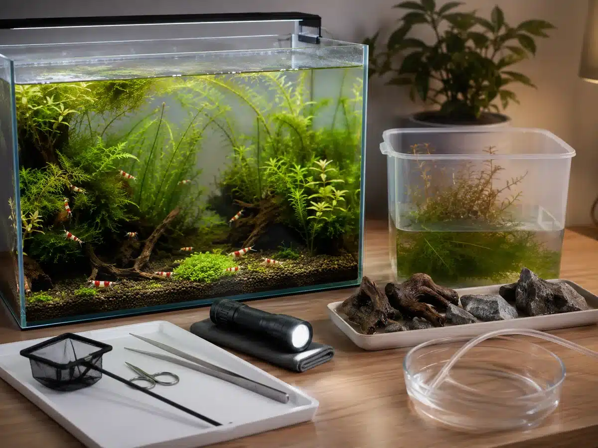 Prévenir le retour des planaires en aquarium Prévention des réinfestations de planaires dans un aquarium à crevettes